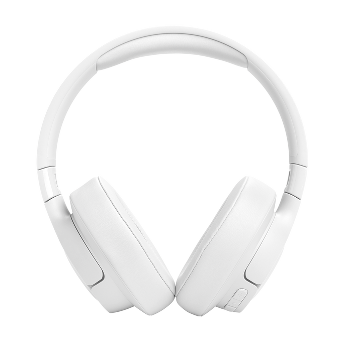JBL Tune 770NC - White - Adaptive Noise Cancelling Wireless Over-Ear Headphones - Back image number null